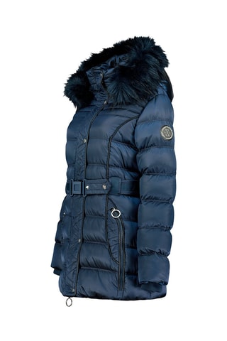 Gewatteerde Jas met Capuchon Aimeraudeak - Marineblauw