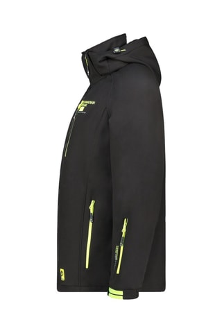 Softshell Jasje met Capuchon Ritchoneak - Zwart
