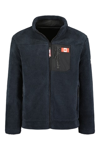 Fleece Jasje Ureverseak - Wit, rood en blauw