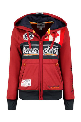 Sweater met Capuchon Face - Rood