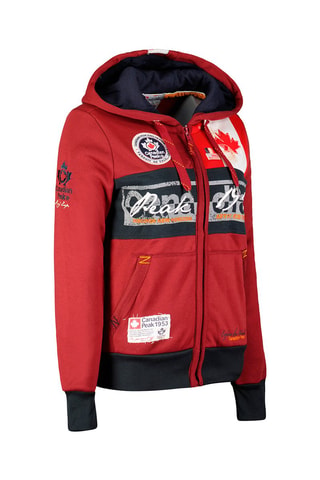 Sweater met Capuchon Face - Rood