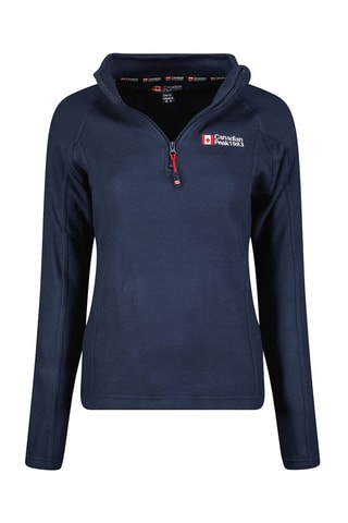 Fleece Sweater Tugeak - Marineblauw