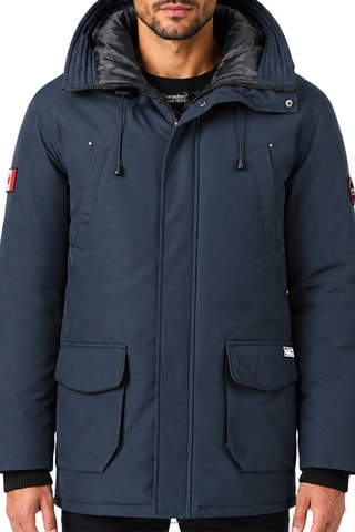 Parka met Capuchon Claudiuseak - Marineblauw