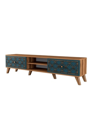 Meuble TV 2 abattants Class - 180 x 35 x 44 cm