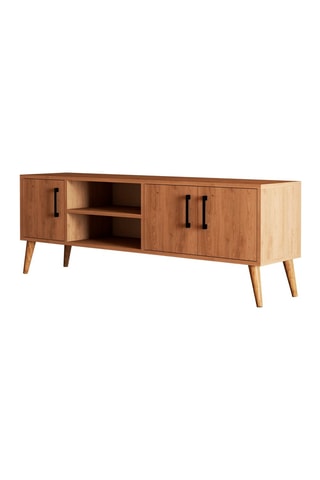 Meuble TV 3 portes - 150 x 52 x 34 cm