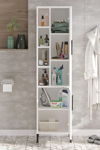 Armoire 2 portes VI1-W - 45 x 173,6 x 35,5 cm