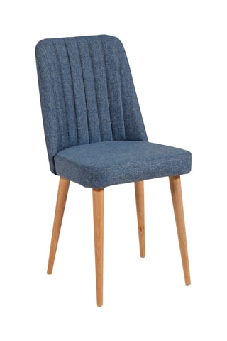 Chaise - Bleu - 89 x 47 x 49 cm