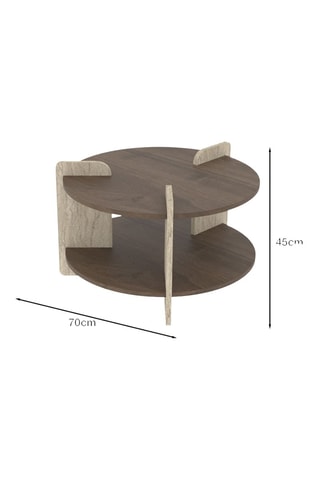 Table basse - 70 x 45 x 70 cm