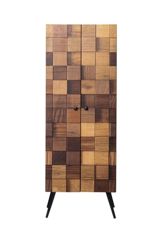 Meuble de rangement 2 portes Kofin - 51 x 140 x 32 cm