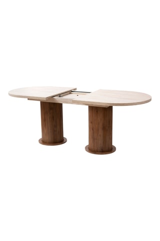 Table à manger extensible Gusto - 180/216 x 90 x 79 cm