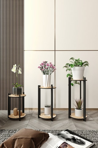 3 supports pour plante - 23 x 50 x 23 cm