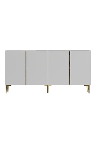 Console 4 portes - 150 x 75 x 32 cm
