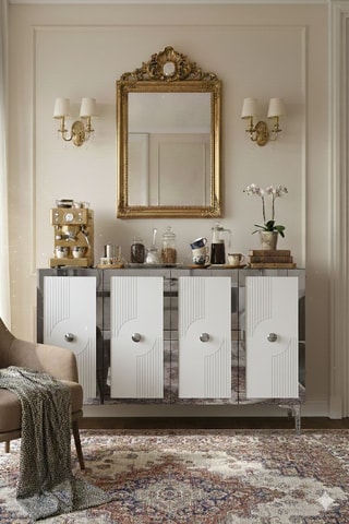 Console 4 portes - 120 x 79 x 32 cm