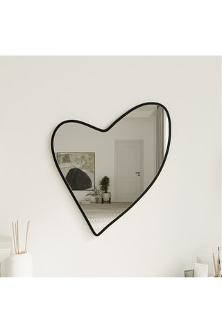 Miroir - 43 x 48 x 2,2 cm - Noir