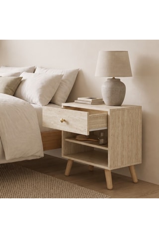 Table de chevet 1 tiroir - 60 x 60 x 41,8 cm