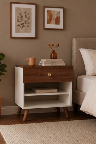 Table de chevet 1 tiroir - 60 x 60 x 41,8 cm