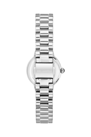 Orologio al quarzo in acciaio - Argentato