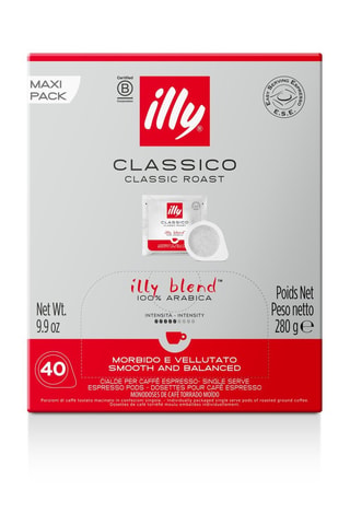 240 monodoses E.S.E - Torréfaction Classico - 6 x 40 monodoses