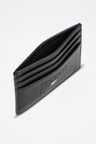 Porte-cartes en cuir - Noir