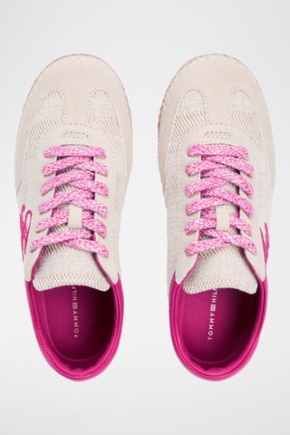 Tennis en lin - Beige