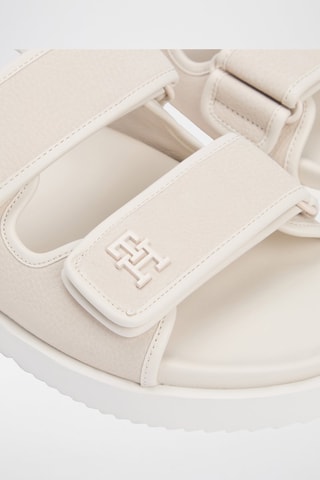 Mules en nubuck - Beige clair