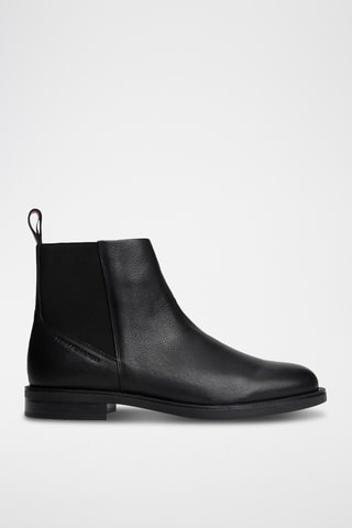 Botas de piel - Negro
