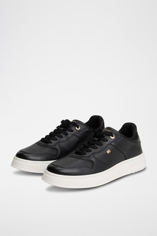 Baskets en cuir - Noir