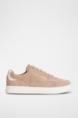 Baskets en daim - Taupe
