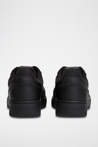 Zapatillas de piel - Negro