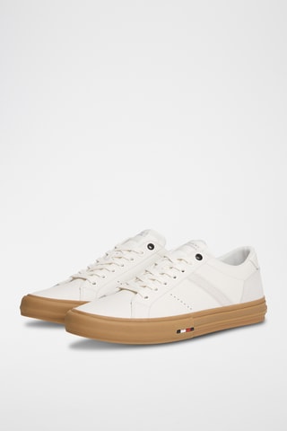 Zapatillas de piel - Crudo