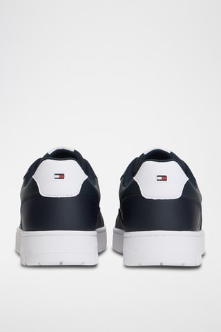 Zapatillas de piel - Azul noche