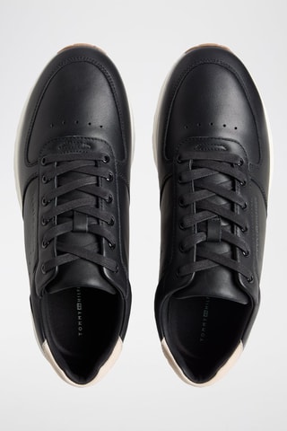 Zapatillas de piel napa - Negro