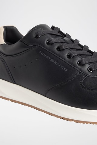 Zapatillas de piel napa - Negro