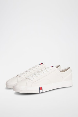 Zapatillas de piel napa - Blanco