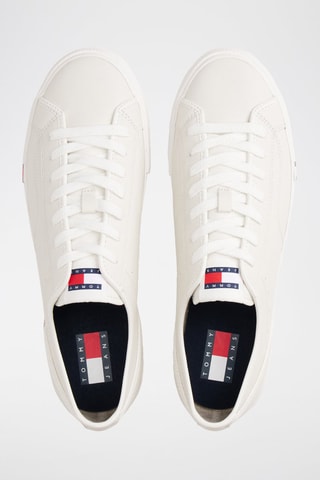 Zapatillas de piel napa - Blanco