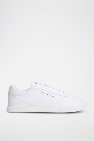 Baskets en croûte de cuir - Blanc