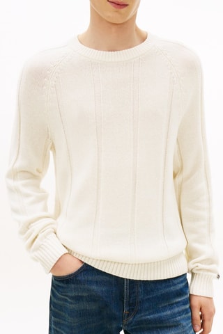 Jersey de lana - Marfil