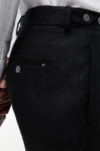 Pantalon en lin - Noir