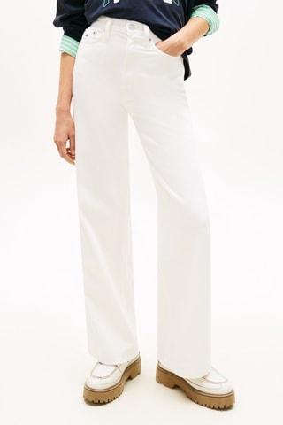 Jean wide legs taille haute - Noir