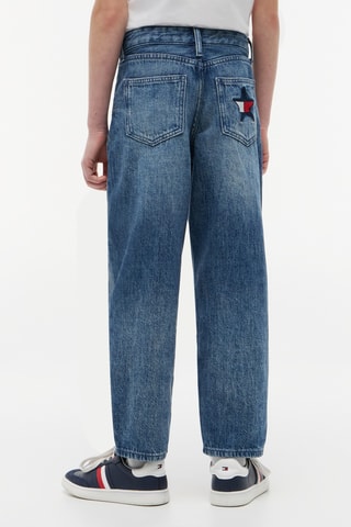 Jean loose - Bleu cobalt