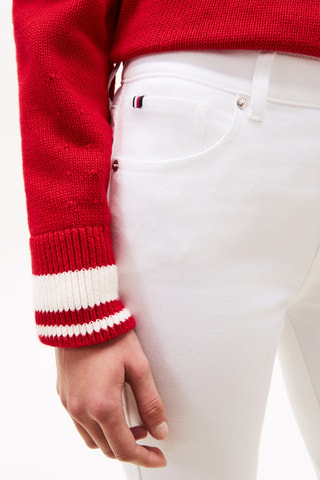 Jean flare - Blanc