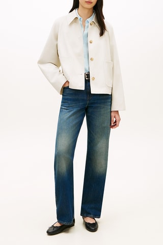Veste en coton biologique - Beige