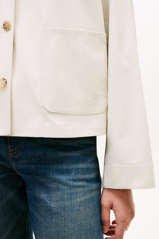 Veste en coton biologique - Beige