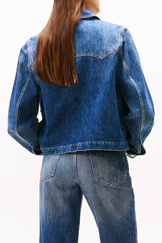 Veste en jean - Bleu