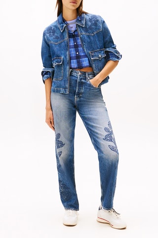 Veste en jean - Bleu