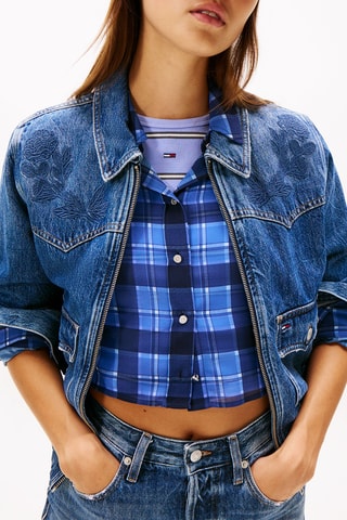 Veste en jean - Bleu