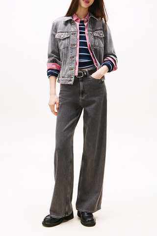 Veste en jean - Gris