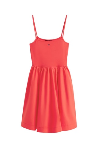 Robe patineuse slim - Rouge