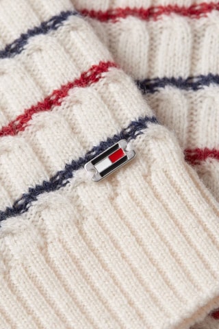 Robe pull en laine et cachemire - Ecru