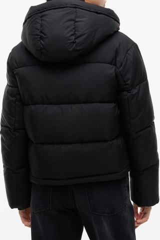 Doudoune à capuche - Noir